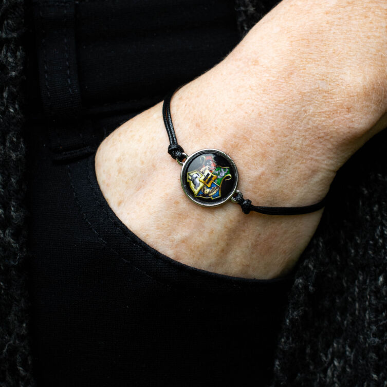 Bransoletka mini Tarcza Hogwartu Harry Potter