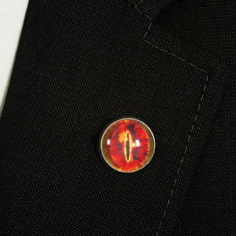 Lapel-pin Sauron øye