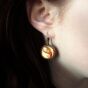 Big oriental cashews earrings - 2