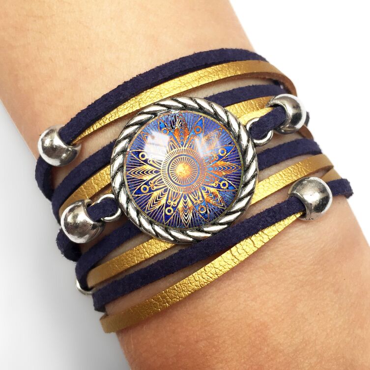 Pulsera para mujer sol oriental