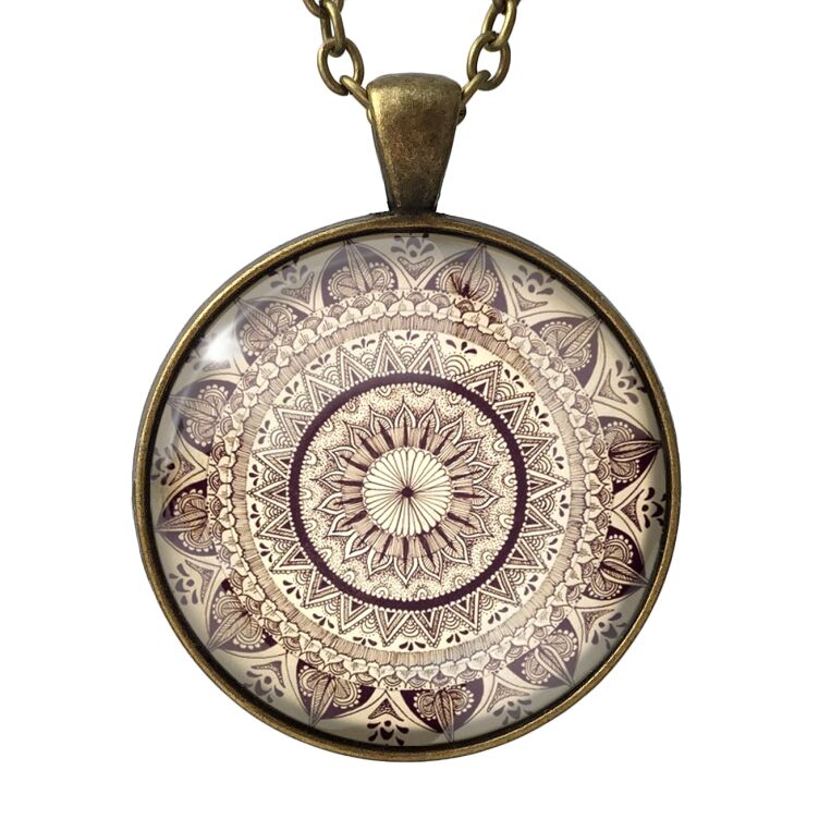 Grande medaglione orientale Mandala