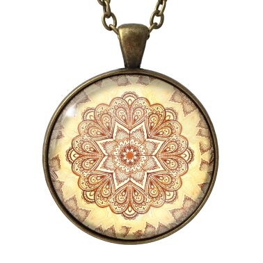 Big mandala pendant 
