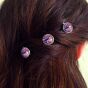 épingles à cheveux lavande - 3 pièces - 2