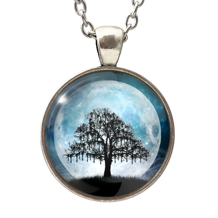 Collana albero di luna