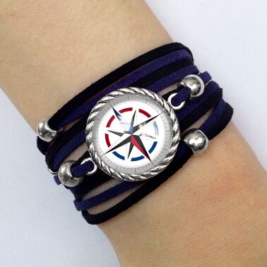 Frauen armband Kompass