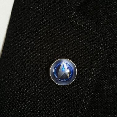 Lapel-pin Star Trek