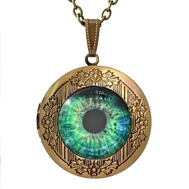 Medaillon l'élève des yeux
