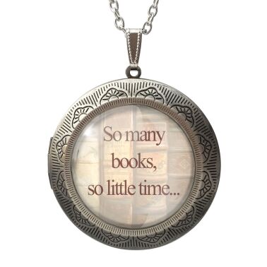 So many books big locket