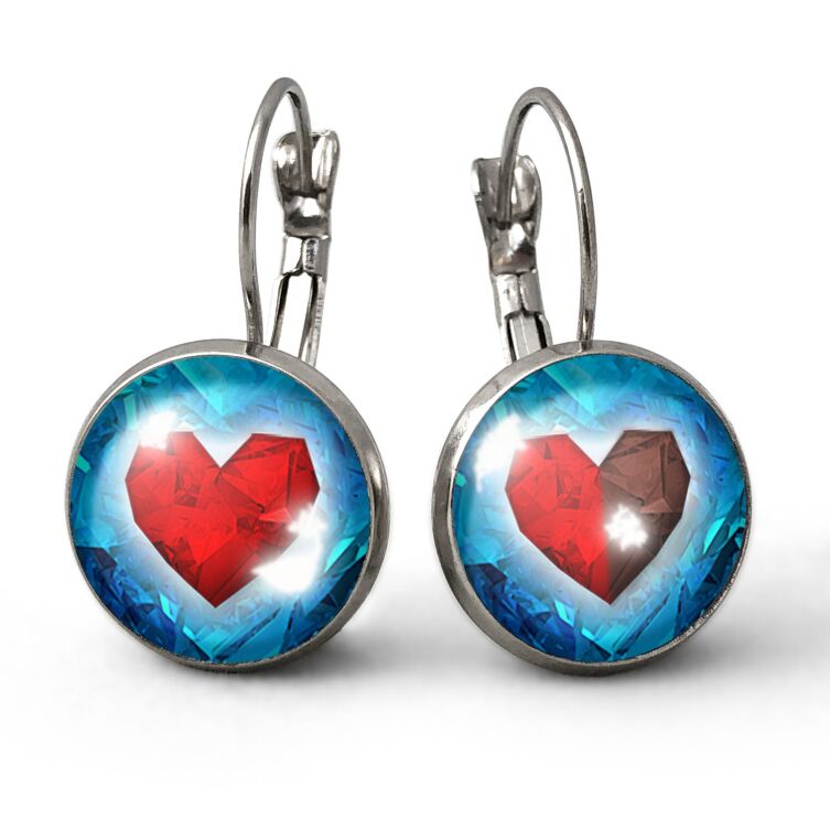 Pendientes el corazón