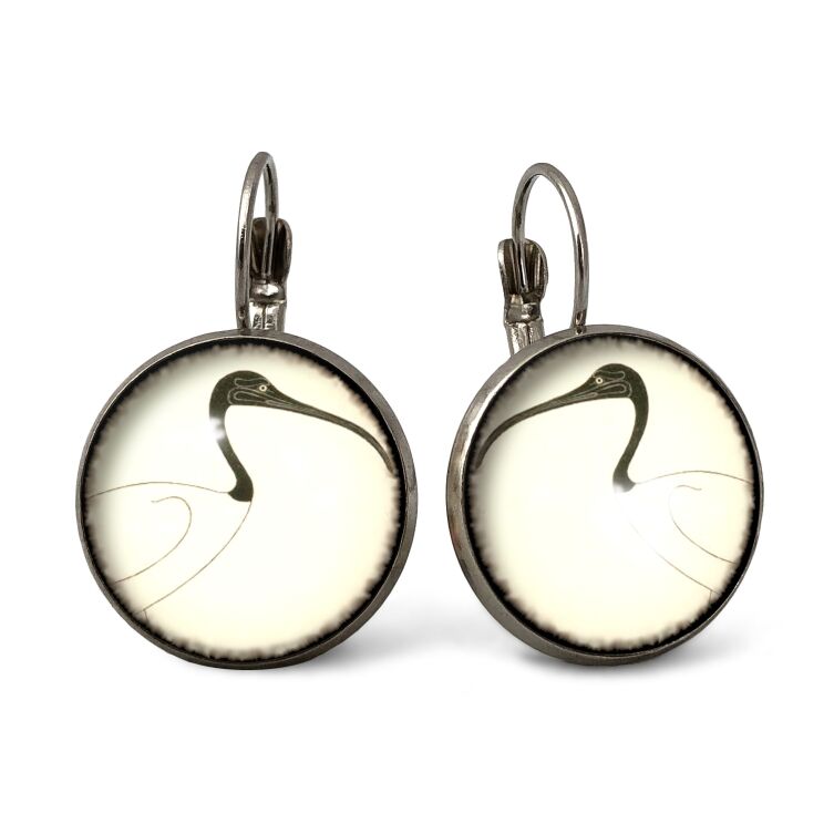 Pendientes grandes jeroglíficos