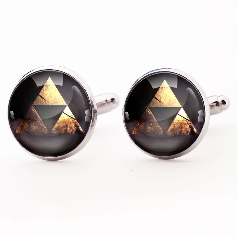 Zelda Triforce cufflinks