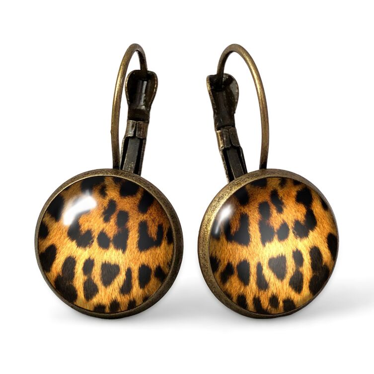 Boucles d'oreilles le guépard