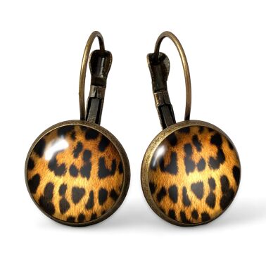 Boucles d'oreilles le guépard