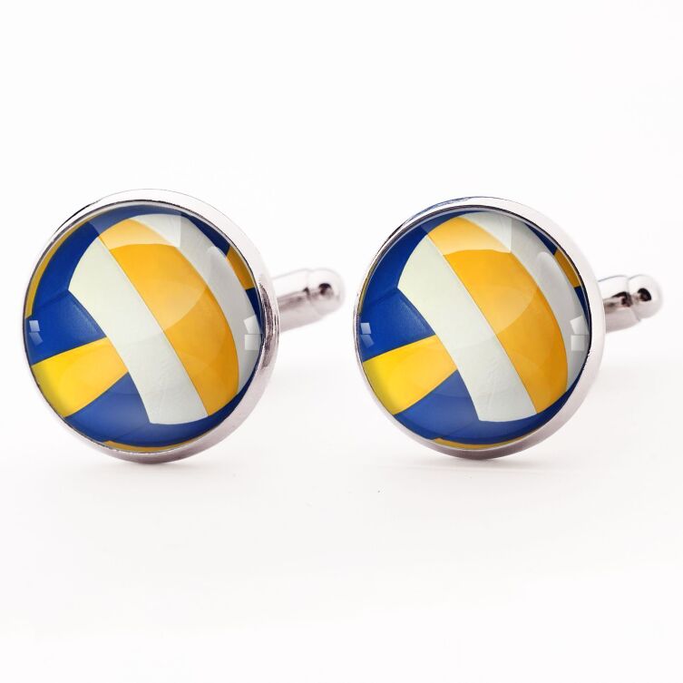Boutons de manchette Volley-ball 