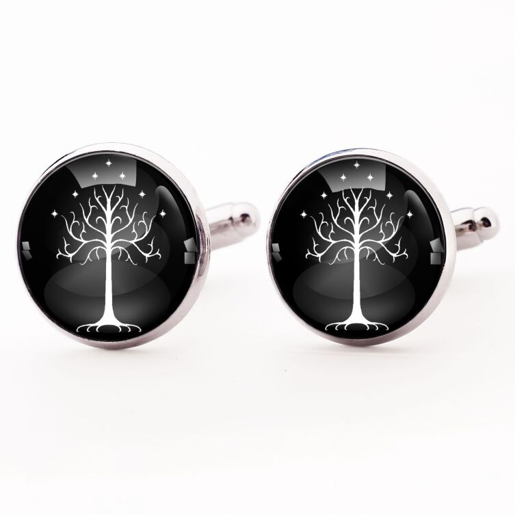 Boutons de manchette arbre du gondor