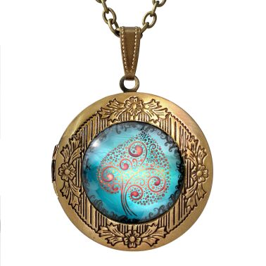 Tree of love locket