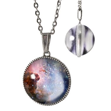 Zweiseitige Carina Nebel Kette