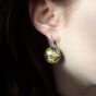 Grandes Boucles d'oreilles Van Gogh tournesols - 2