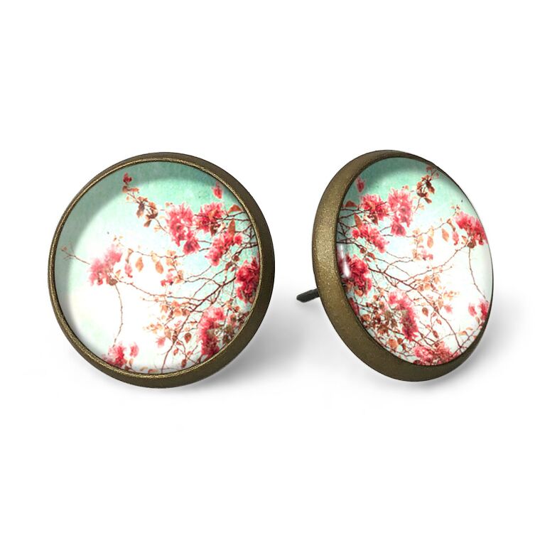 Øredobb retro blomster