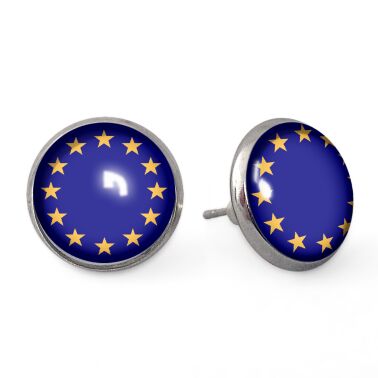 Øredobb europeisk union flagg