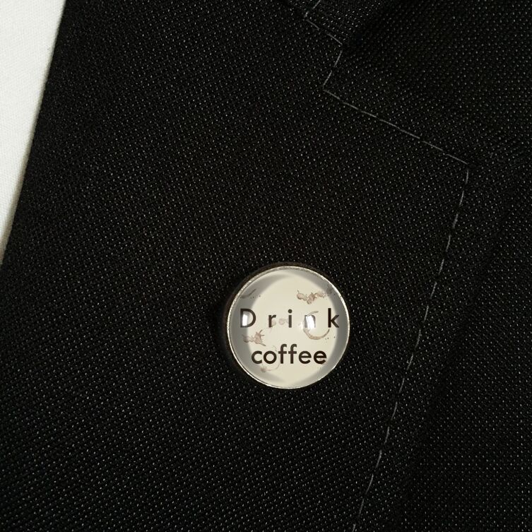 Lapel-pin kaffe