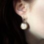 Grandes Boucles d'oreilles vélo vintage - 2