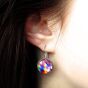 Boucles d'oreilles colorées - 2