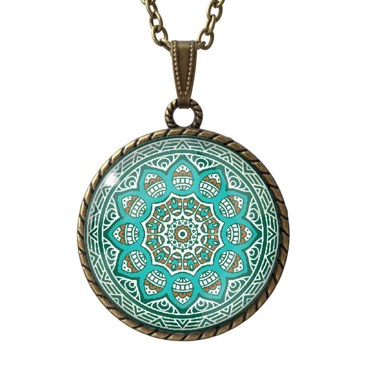 Big mandala pendant 