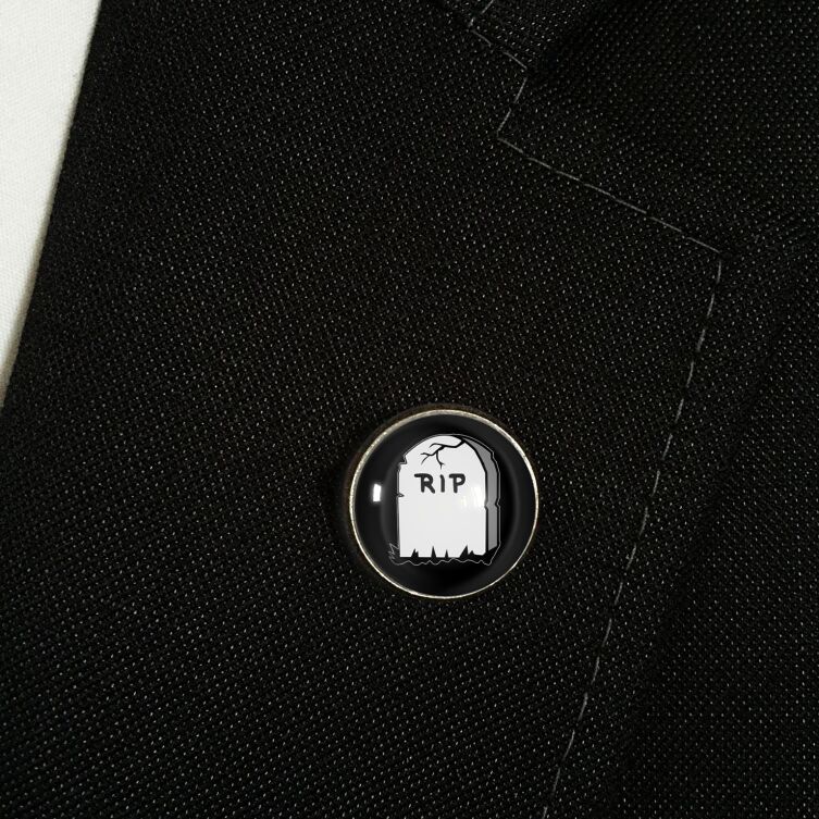 Lapel-pin RIP 