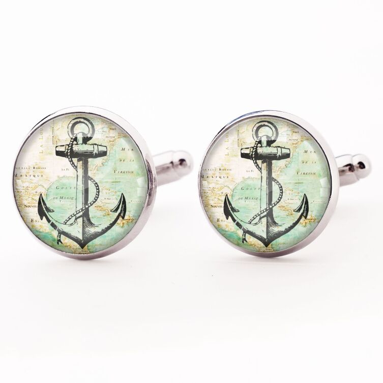 Boutons de manchette Ancre