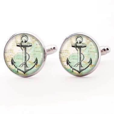 Boutons de manchette Ancre