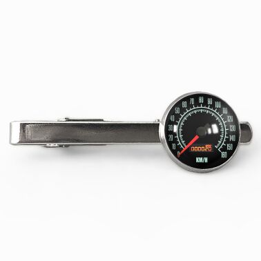Pince à cravate le compteur de vitesse