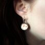 Grandes Boucles d'oreilles coquelicots - 2