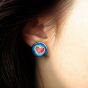 Zelda heart stud earrings - 2