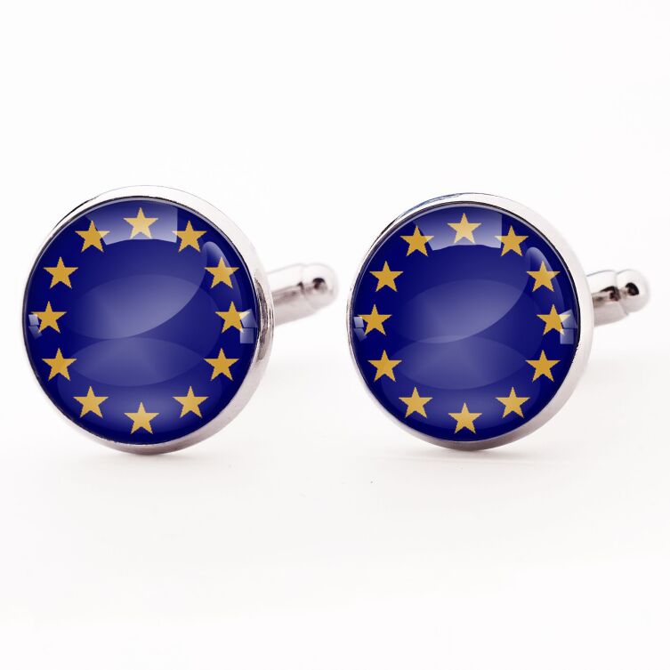 Abotoaduras EU bandeira