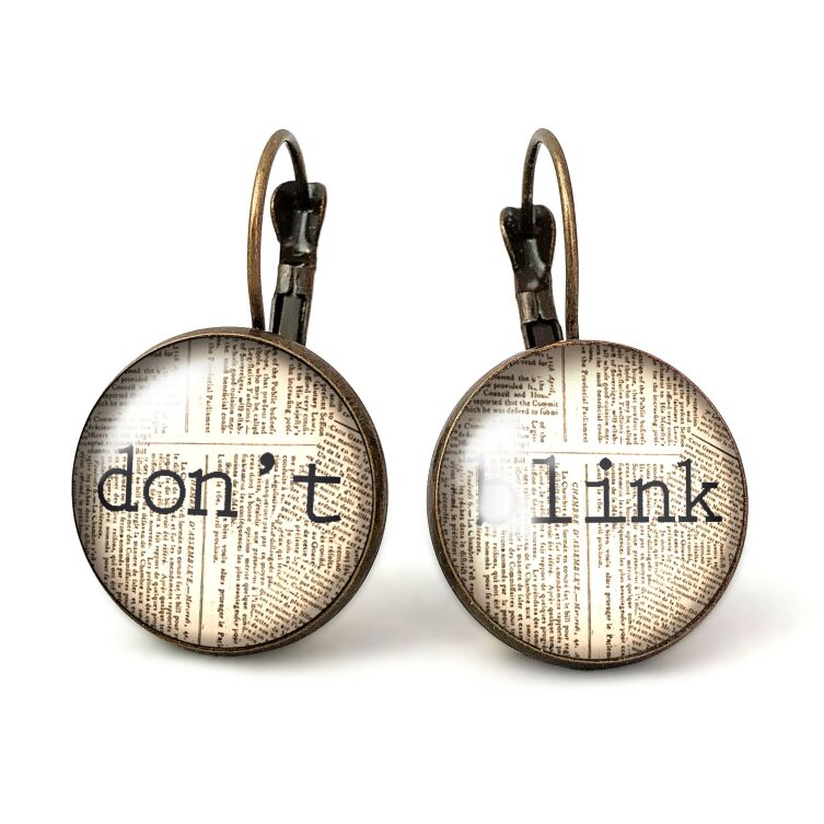 Grandes Boucles d'oreilles Don’t Blink