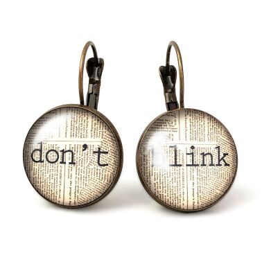 Grandes Boucles d'oreilles Don’t Blink