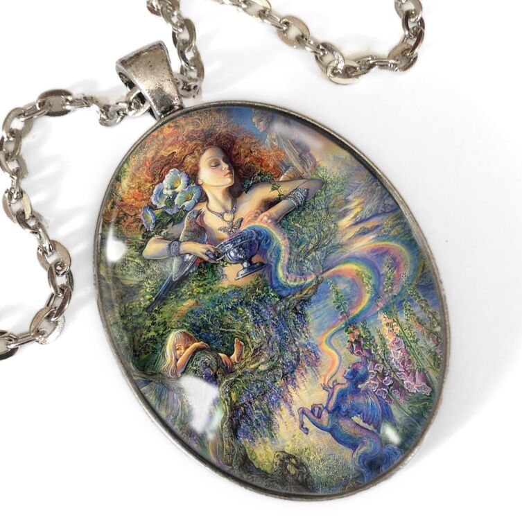 Das Eden große ovale Kette