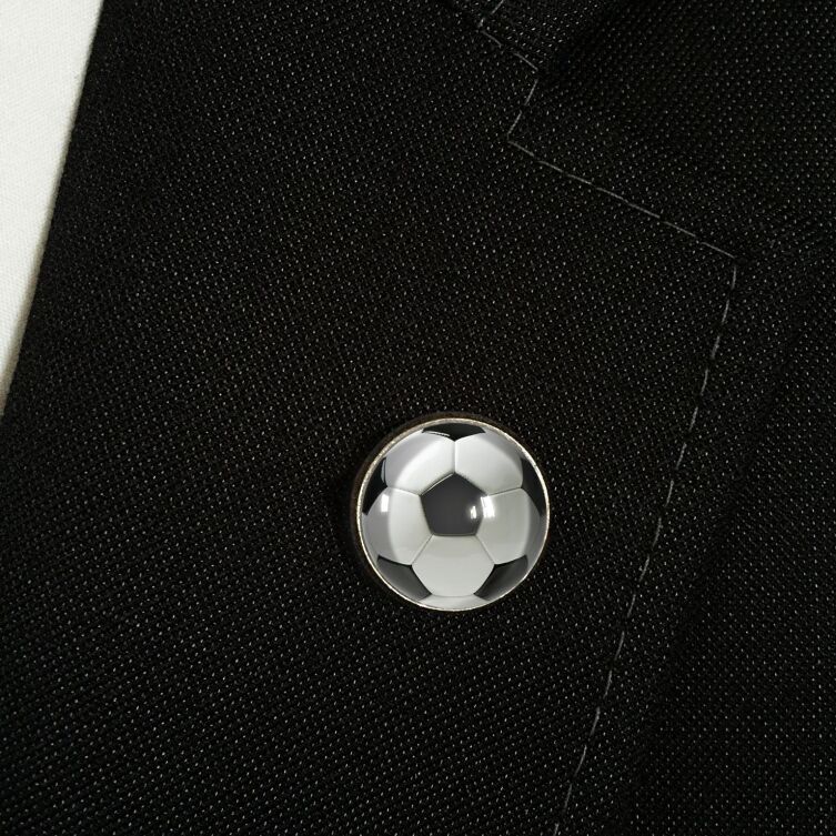 Anstecker Fußball