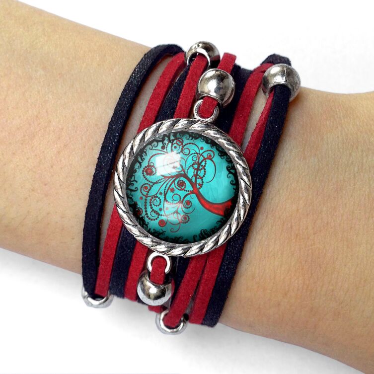 Frauen armband Baum der Glückseligkeit