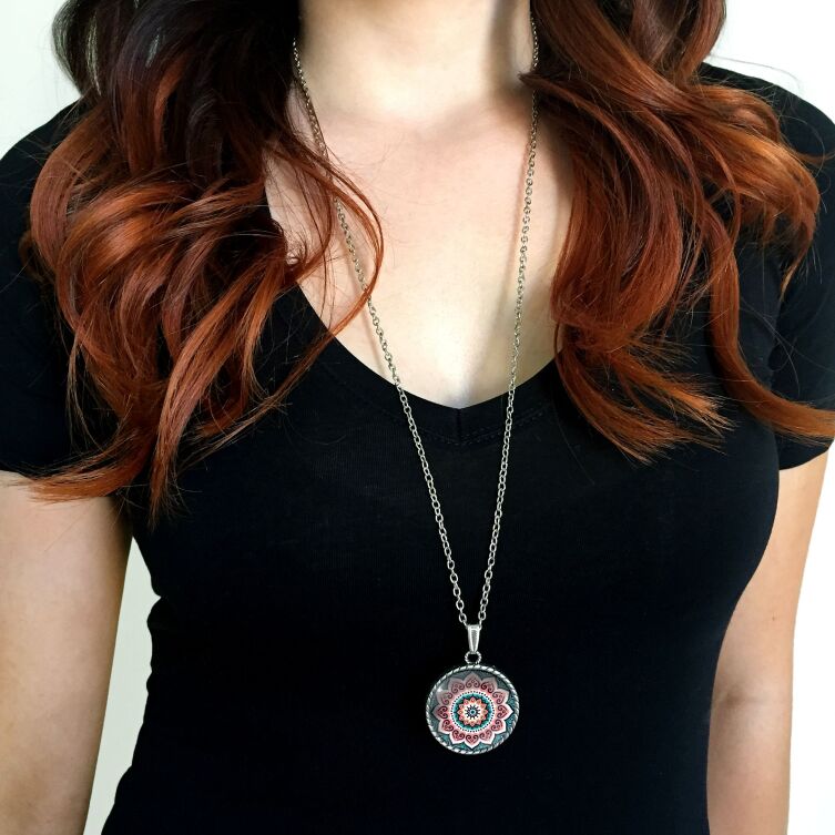 Big mandala pendant 