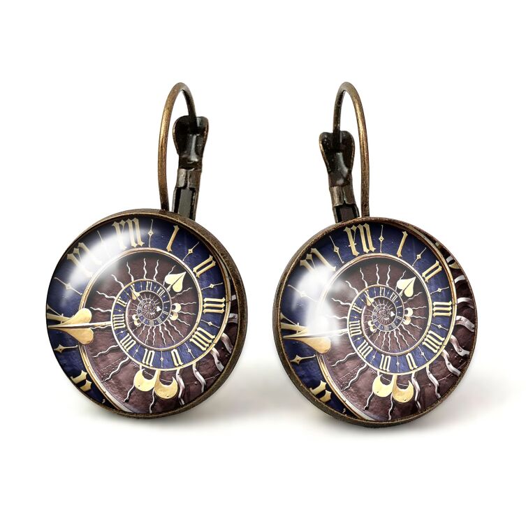 Grandes Boucles d'oreilles Steampunk