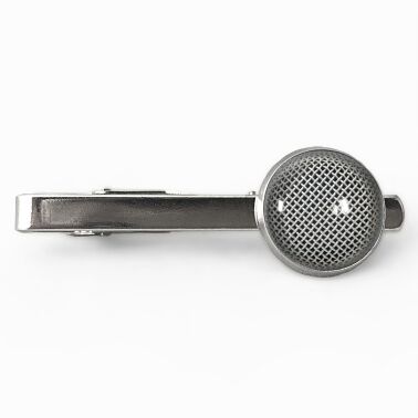 Microphone tie clip