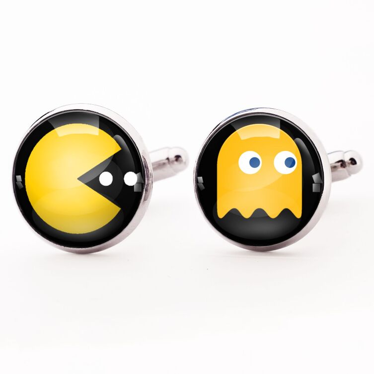 Boutons de manchette Pacman