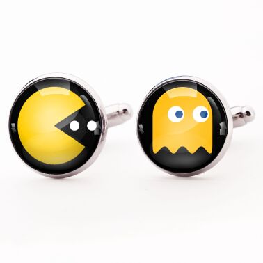 Boutons de manchette Pacman