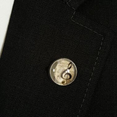 Anstecker Violinschlüssel