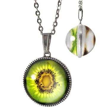 Zweiseitige Kiwi Kette