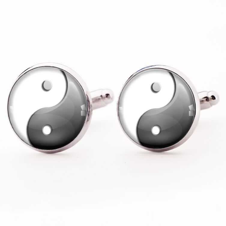 Abotoaduras Ying Yang