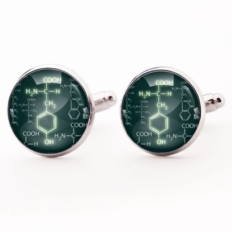 Boutons de manchette Formule chimique