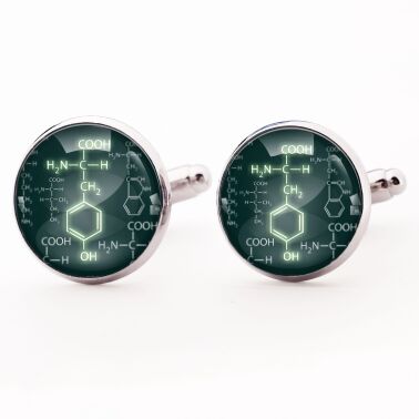 Boutons de manchette Formule chimique